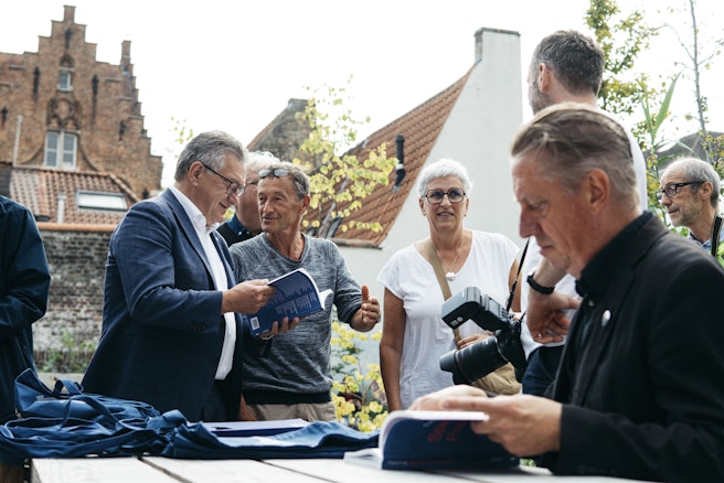 Persmoment Triënnale Brugge 2024