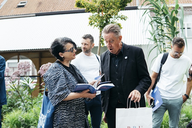 Persmoment Triënnale Brugge 2024